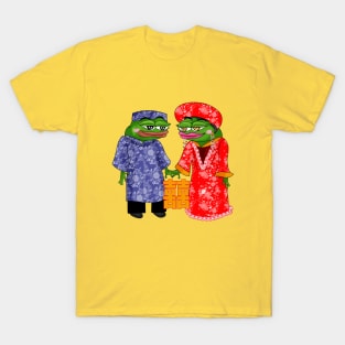 Marv Frog Vietnamese Wedding T-Shirt